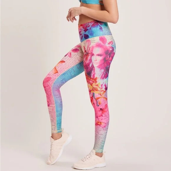 Donating 6/15 Niyama Sol X JLO Love Leggings (M) - Picture 1 of 5